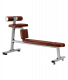 BRONZE GYM J-035 Скамья для скручиваний горизонтальная (КОРИЧНЕВЫЙ) (АРХИВ)