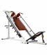BRONZE GYM J-022A Гак-машина (КОРИЧНЕВЫЙ) (АРХИВ)