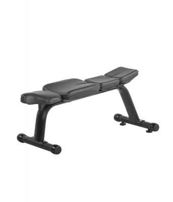 BRONZE GYM H-036A Скамья горизонтальная (ЧЁРНЫЙ) (АРХИВ)