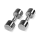 BRONZE GYM Гантель хромированная 10 кг