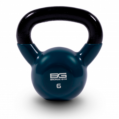 Гиря BRONZE GYM в виниловой оболочке 6 кг