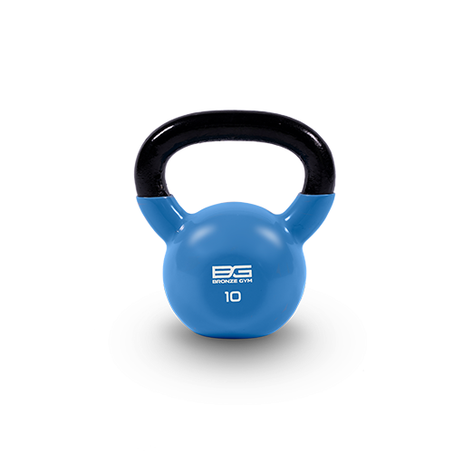 Гиря BRONZE GYM в виниловой оболочке 10 кг