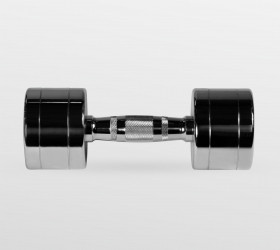 BRONZE GYM BG-PA-DB-C08 Гантель хромированная 8 кг