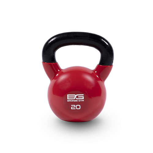 Гиря BRONZE GYM в виниловой оболочке 20 кг