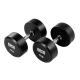 BRONZE GYM Гантель обрезиненная 17,5 кг