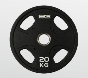 BRONZE GYM BG-PA-PL-P200 Диск олимпийский обрезиненный черный 20 кг