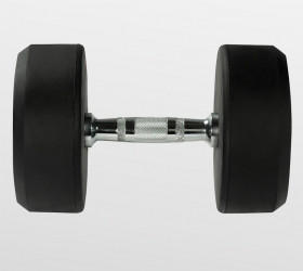 BRONZE GYM Гантель обрезиненная 22,5 кг