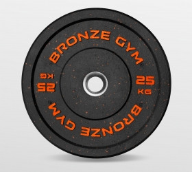 Bronze Gym Диск бамперный 25кг д50